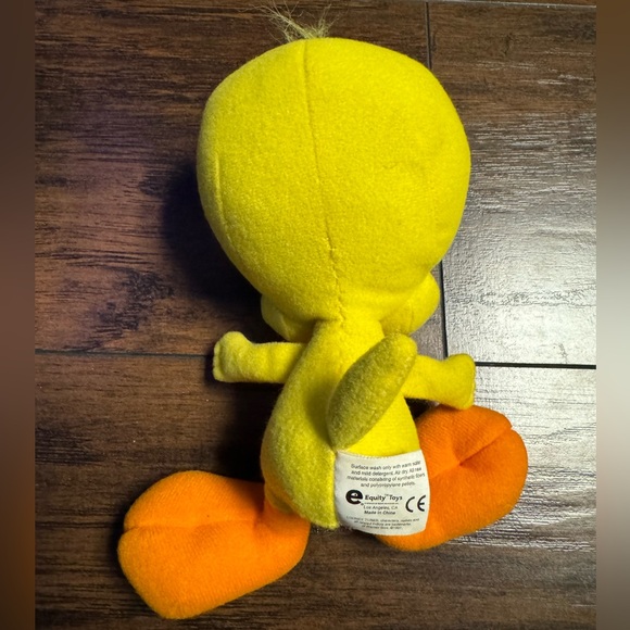 Vintage 90s Looney Tunes Tweety Bird Stuffed Animal 8” Rare Collectible - Picture 4 of 9